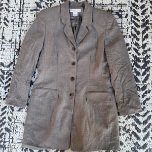 Josephine Chaus Elongated Blazer Size 8